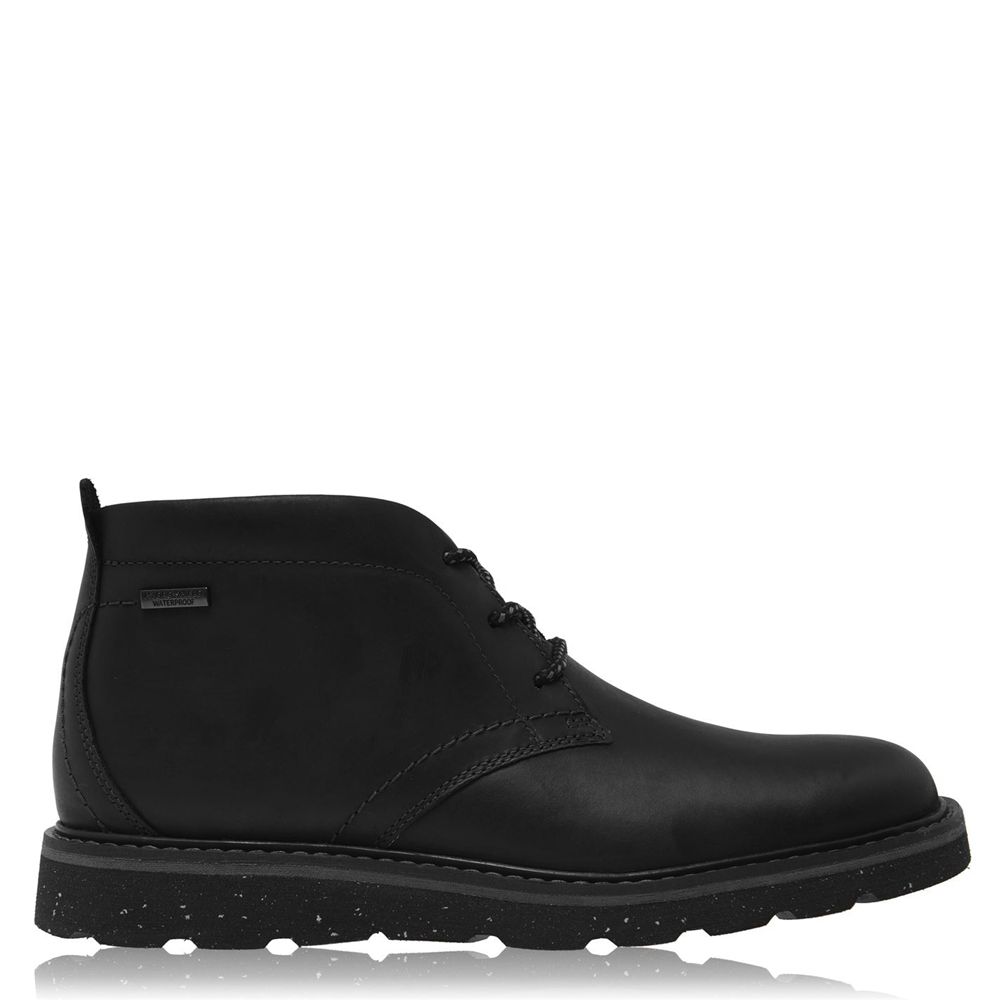 Rockport Storm - Mens Chukka Boots - Black - NZ (QKE-389520)